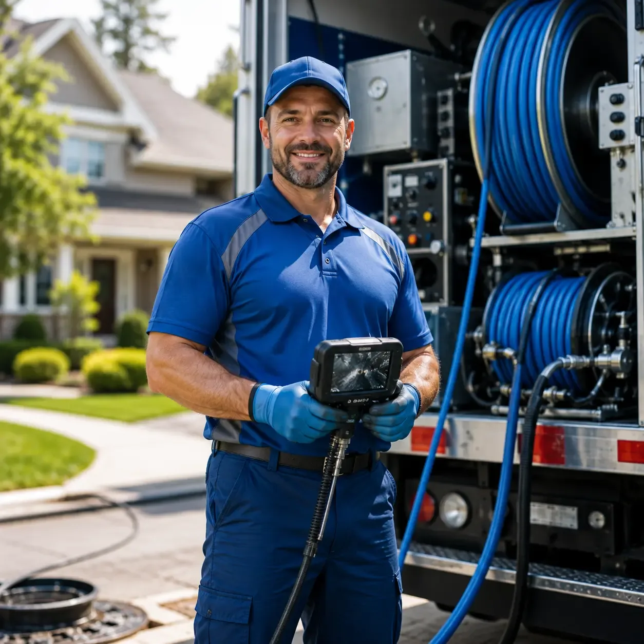 Local outdoor drain cleaning specialists in Bradford, IA